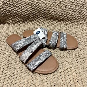 Snakeskin Sandals